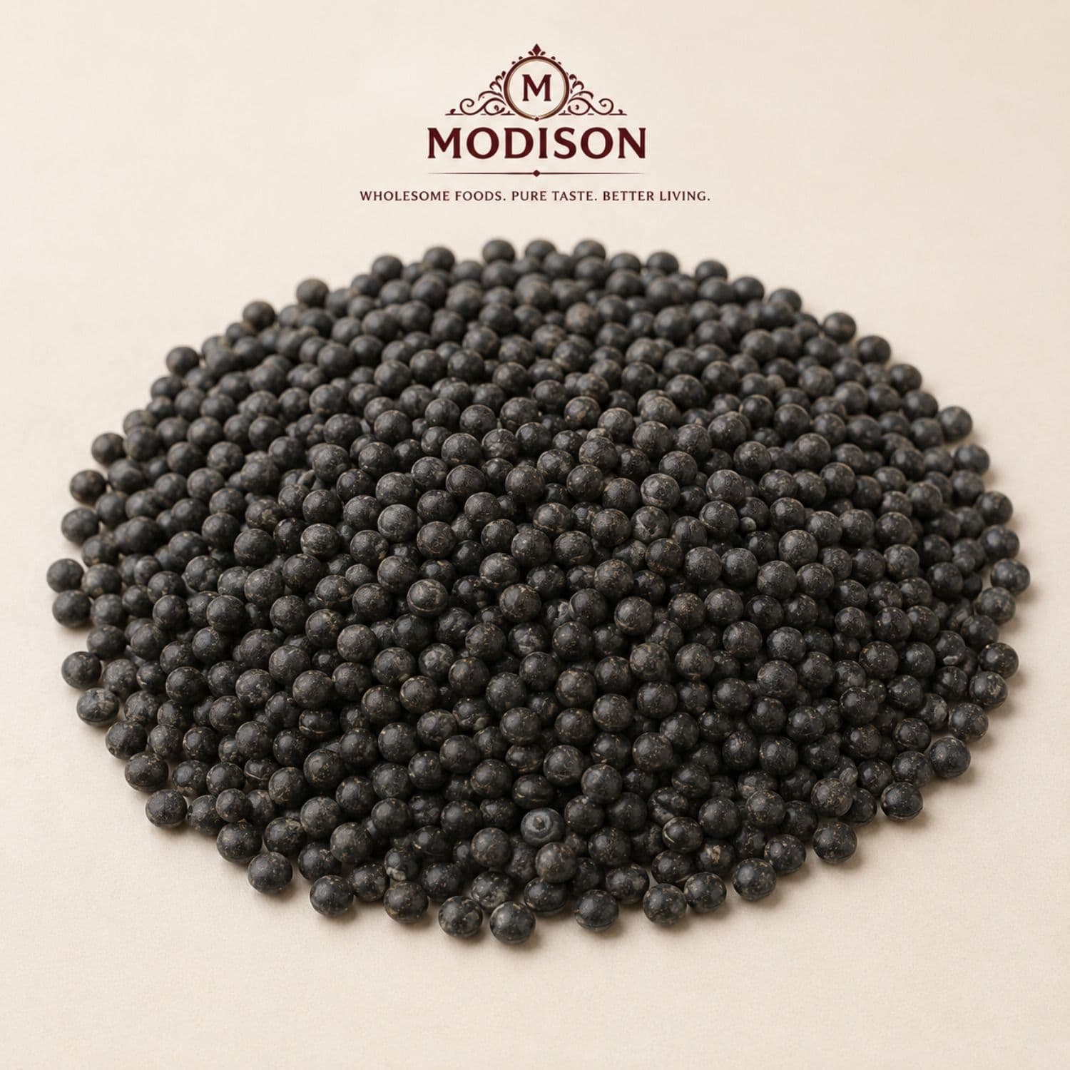Whole Black Lentils by Modison, view 4