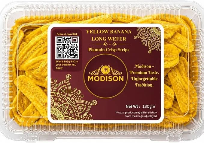 Yellow Banana Long Wafer by Modison, view 1